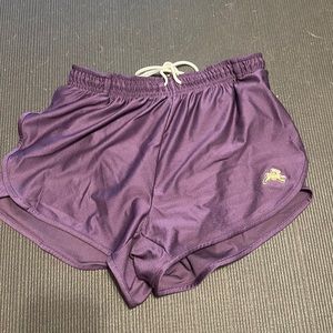 Purple tracksmith shorts small
